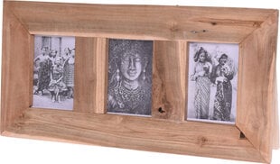 Деревянная рамка для фотографий, 55x28x3.5 см цена и информация | Рамки, фотоальбомы | pigu.lt
