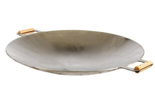 Wok keptuvė GrillSymbol, 45 cm kaina ir informacija | Grilio, šašlykinių priedai ir aksesuarai | pigu.lt