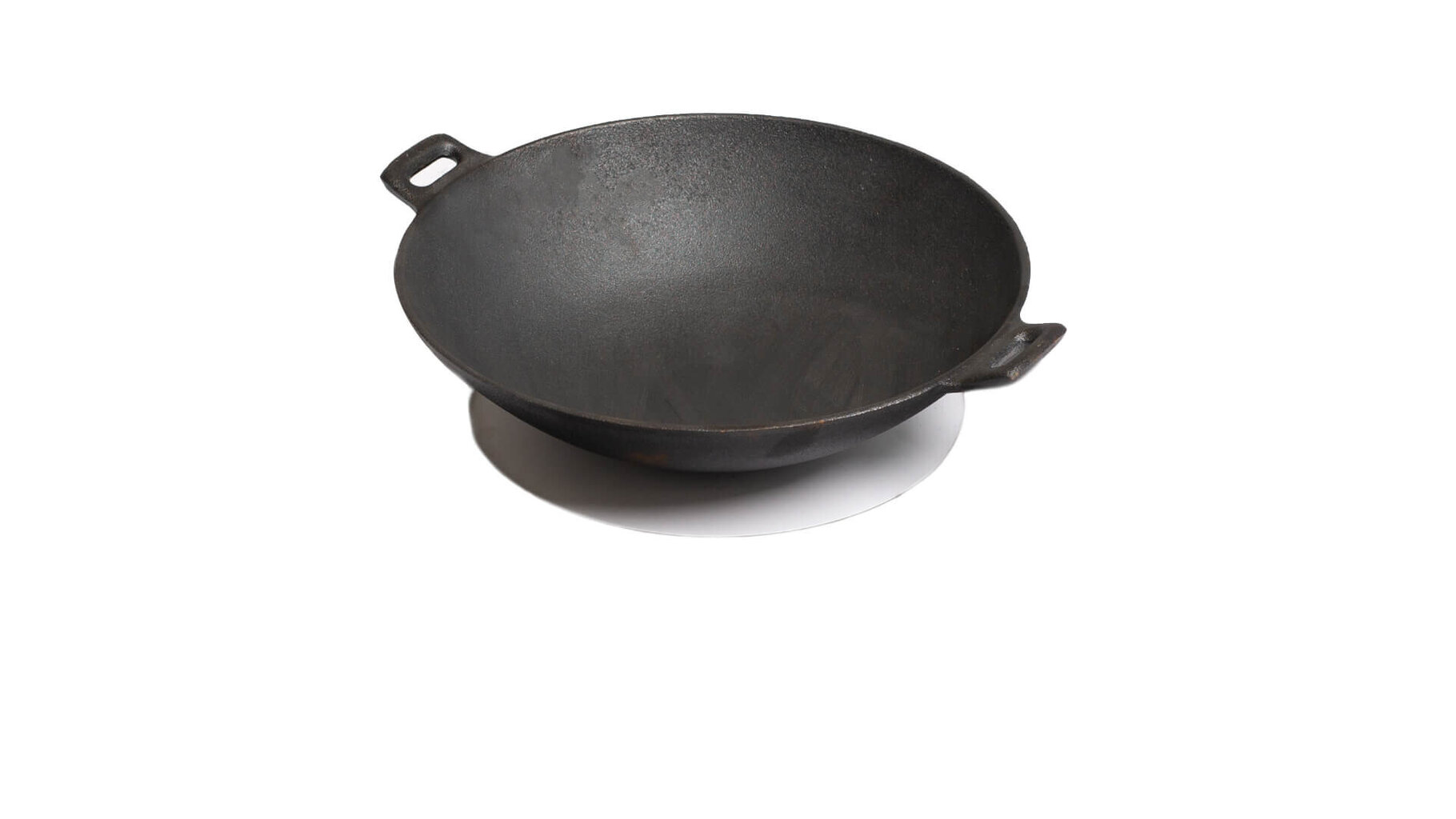 Wok ketaus keptuvė GrillSymbol, 30 cm kaina ir informacija | Grilio, šašlykinių priedai ir aksesuarai  | pigu.lt