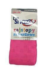 Колготки для девочек be Snazzy RA-007, светло-красные цена и информация | Носки, колготки для девочек | pigu.lt