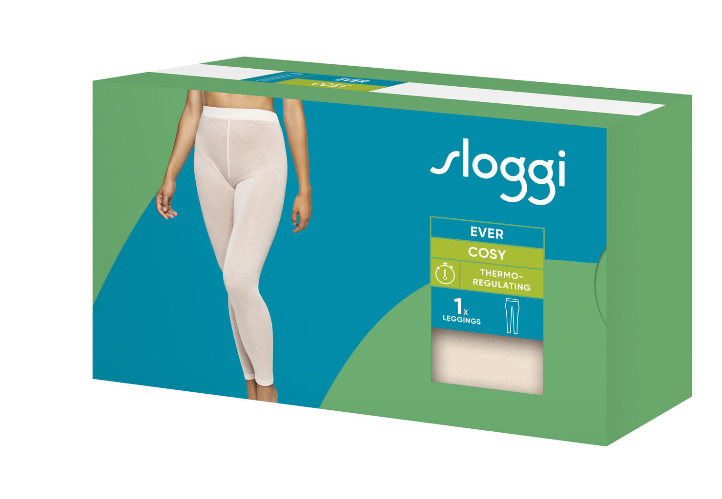 Tamprės Sloggi Ever Cosy Legging kaina ir informacija | Termo apatiniai moterims | pigu.lt