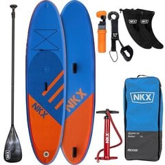 Доска для SUP-серфинга NKX Windsurf Blue Orange Wind 11’0 цена и информация | SUP доски, водные лыжи, водные аттракционы | pigu.lt