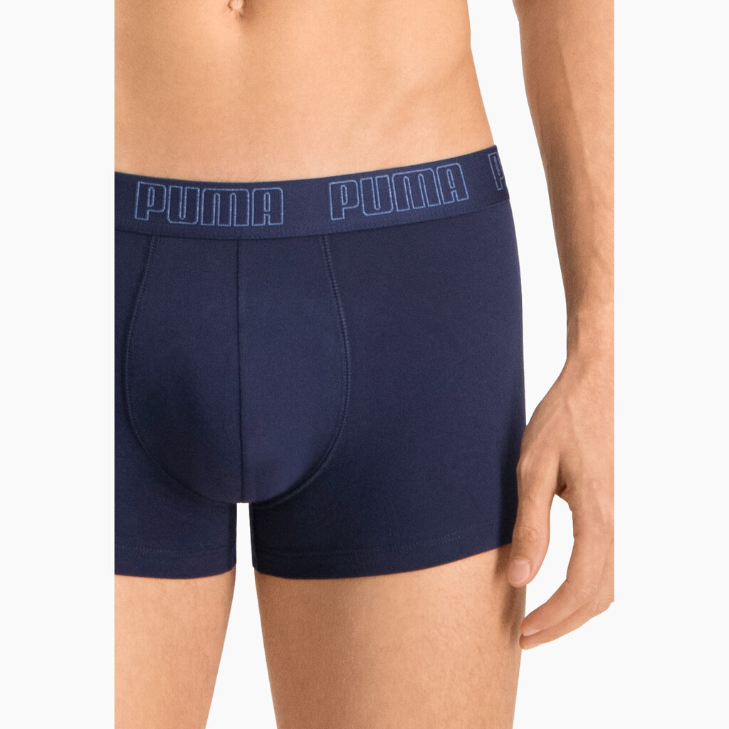 Vyriškos kelnaitės Puma Basic Trunk Blue 935015 10/L kaina ir informacija | Trumpikės | pigu.lt