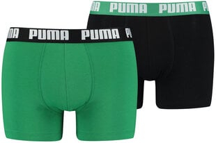 Kelnaitės Puma Basic Boxer Green Black 906823 34/L kaina ir informacija | Trumpikės | pigu.lt