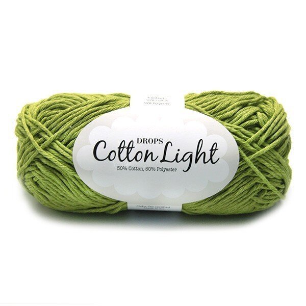 Siūlai Cotton light 11, 50 g, 105 m цена и информация | Mezgimui | pigu.lt