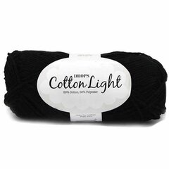 Пряжа Drops Cotton Light 20, 50 гg, 105 м цена и информация | Принадлежности для вязания | pigu.lt