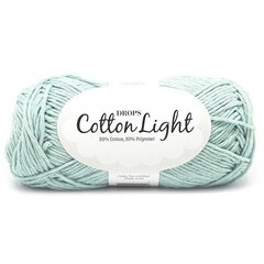 Пряжа Drops Cotton Light  27, 50 g, 105 м цена и информация | Принадлежности для вязания | pigu.lt