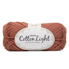 Siūlai Cotton light 35, 50 g, 105 m kaina ir informacija | Mezgimui | pigu.lt