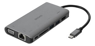 Deltaco USBC-HDMI18 цена и информация | Адаптеры, USB-разветвители | pigu.lt