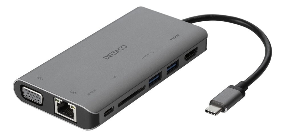 Deltaco USBC-HDMI18 цена и информация | Adapteriai, USB šakotuvai | pigu.lt