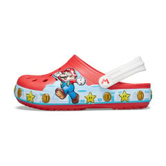 Šlepetės vaikams Crocs™ Kids' Fun Lab Super Mario Lights Clog 120287, raudonos цена и информация | Детские тапочки, домашняя обувь | pigu.lt