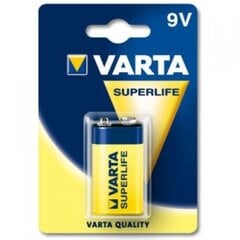 Аккумулятор Varta Superlife 9В цена и информация | varta Сантехника, ремонт, вентиляция | pigu.lt