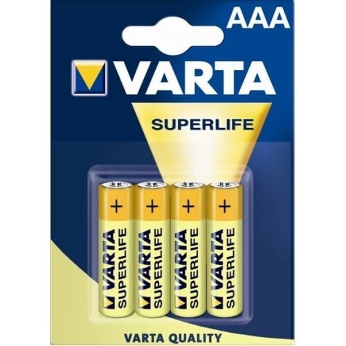 Baterijos Varta Superlife, AAA (LR03), 4vnt. цена и информация | Elementai | pigu.lt