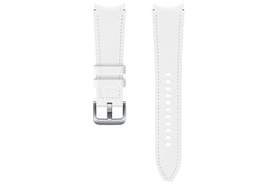 Samsung ET-SFR89LWEGEU Ridge Sport Band for Samsung Galaxy Watch4, 20mm, M/L White kaina ir informacija | Išmaniųjų laikrodžių ir apyrankių priedai | pigu.lt