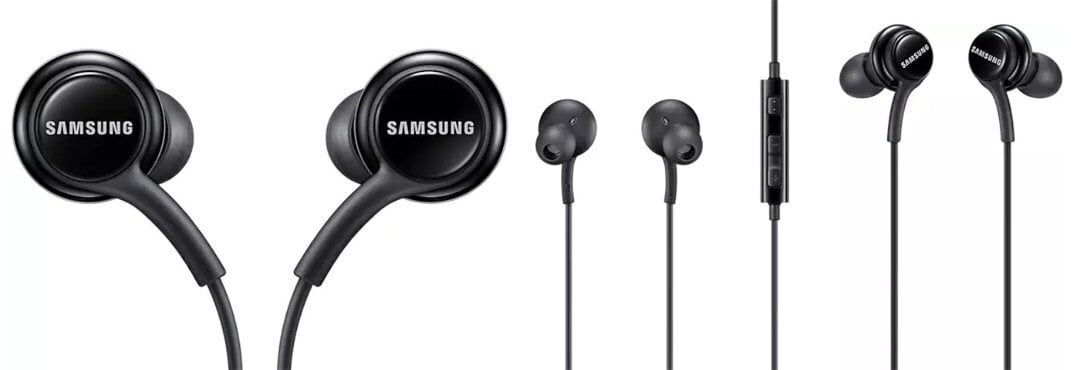 Samsung EO-IA500BBEGWW 3,5 mm juodos spalvos kaina ir informacija | Ausinės | pigu.lt