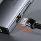 Adapteris Hub 9in1 Baseus Metal Gleam Series, USB-C to 3x USB 3.0 + HDMI + USB-C PD + Ethernet RJ45 + microSD/SD + VGA kaina ir informacija | Adapteriai, USB šakotuvai | pigu.lt