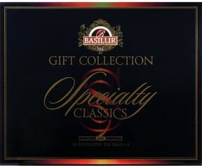 Arbatos rinkinys Basilur Specialty Classics Gift Collection, 60 vnt. kaina ir informacija | Arbata | pigu.lt