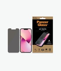 PanzerGlass Standard Super+ iPhone 13 Mini 5,4" Privacy Antibacterial P2741 цена и информация | Защитные пленки для телефонов | pigu.lt