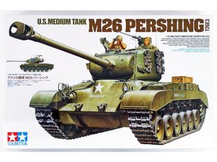 Сборная пластиковая модель Tamiya - U.S. Medium Tank M26 Pershing (T26E3), 1/35, 35254 цена и информация | Конструкторы и кубики | pigu.lt