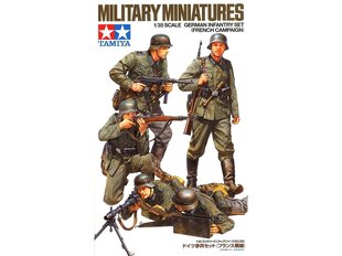 Konstruktorius Tamiya - German Infantry Set (French Campaign), 1/35, 35293 kaina ir informacija | Konstruktoriai ir kaladėlės | pigu.lt