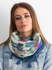 Женский шарф с заплатками, синий цена и информация | Шарф женский | pigu.lt