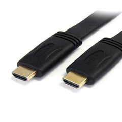 HDMI kabelis Startech HDMIMM6FL, 1.8m kaina ir informacija | Kabeliai ir laidai | pigu.lt