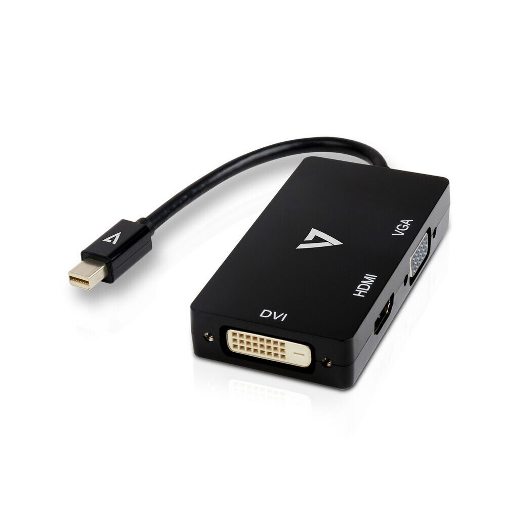 Adapteris V7 V7MDP-VGADVIHDMI-1E, Mini DisplayPort - VGA - DVI - HDMI цена и информация | Adapteriai, USB šakotuvai | pigu.lt