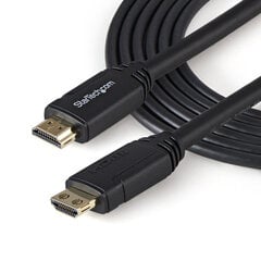 Кабель HDMI Startech HDMM3MLP             Чёрный 3 m цена и информация | Кабели и провода | pigu.lt