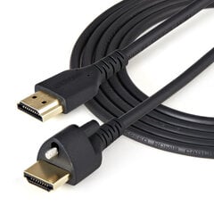 Кабель HDMI Startech HDMM2MLS             Чёрный (2 m) цена и информация | Кабели и провода | pigu.lt