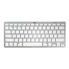 Belaidė klaviatūra Trust 23748, juoda kaina ir informacija | Klaviatūros | pigu.lt