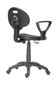 Biuro kėdė Wood Garden 1290 PU, juoda kaina ir informacija | Biuro kėdės | pigu.lt
