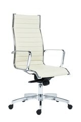 Biuro kėdė Wood Garden 8800, balta kaina ir informacija | Biuro kėdės | pigu.lt