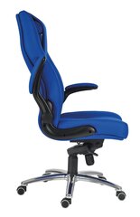 Biuro kėdė Wood Garden 8400, mėlyna kaina ir informacija | Biuro kėdės | pigu.lt