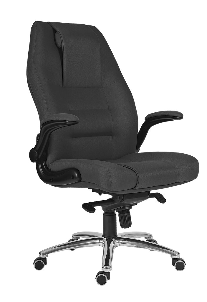 Biuro kėdė Wood Garden 8400, tamsiai pilka kaina ir informacija | Biuro kėdės | pigu.lt