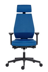 Biuro kėdė Wood Garden 1870, mėlyna kaina ir informacija | Biuro kėdės | pigu.lt