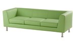 Трехместный диван Wood Garden Notre Dame, зеленый