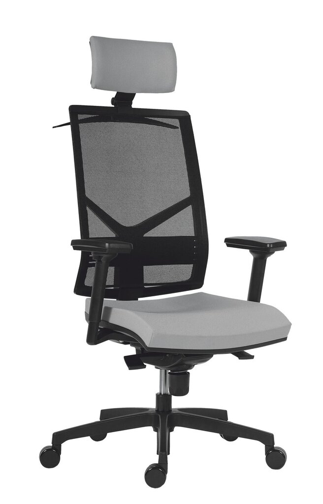 Biuro kėdė Wood Garden 1850, pilka kaina ir informacija | Biuro kėdės | pigu.lt