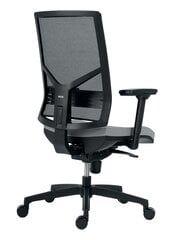 Biuro kėdė Wood Garden 1850, juoda/pilka kaina ir informacija | Biuro kėdės | pigu.lt