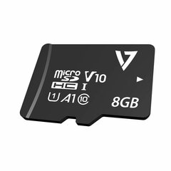 Карта Micro SD V7 CL 10 MAX 8 ГБ, черная цена и информация | Карты памяти для телефонов | pigu.lt