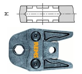 Rems užspaudimo replės contour m 22 kaina ir informacija | Mechaniniai įrankiai | pigu.lt