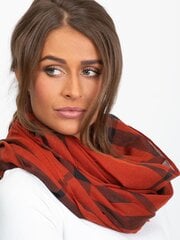 коричневый клетчатый слинг цена и информация | Женские шарфы, платки | pigu.lt