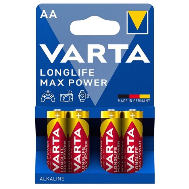 Baterijos Varta Max Power AA LR6, 4 vnt цена и информация | Elementai | pigu.lt