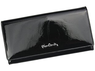 Женский кожаный кошелек Pierre Cardin PRC-02-LEAF-102-BLACK цена и информация | Женские кошельки, держатели для карточек | pigu.lt