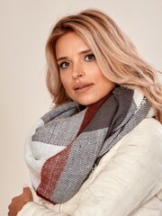 Женский шарф цвета экрю со звездным мотивом цена и информация | Шарф женский | pigu.lt