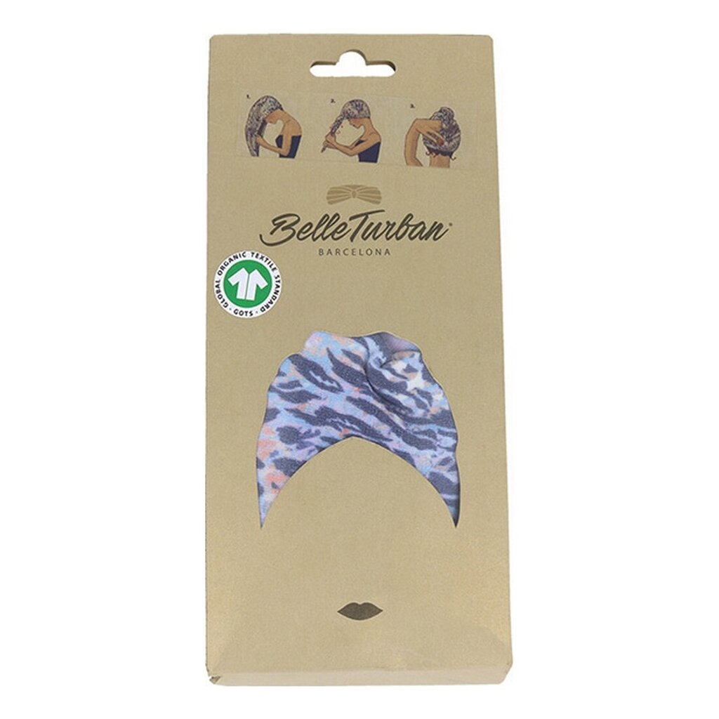 Turbanas Belle Turban Animal print kaina ir informacija | Plaukų aksesuarai | pigu.lt