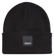 Мужская шапка Icepeak 58808-8*990, черная 6438488726350 цена и информация | Мужские шарфы, шапки, перчатки | pigu.lt