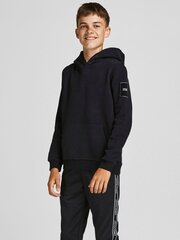 Jack&Jones vaikiškas megztinis 12195178*02, juodas kaina ir informacija | Megztiniai, bluzonai, švarkai berniukams | pigu.lt