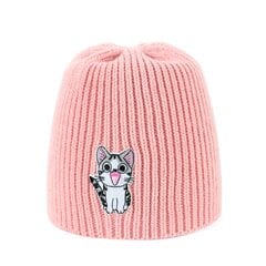 Kepurė mergaitėms 20910R, rožinė kaina ir informacija | Kepurės, pirštinės, šalikai mergaitėms | pigu.lt