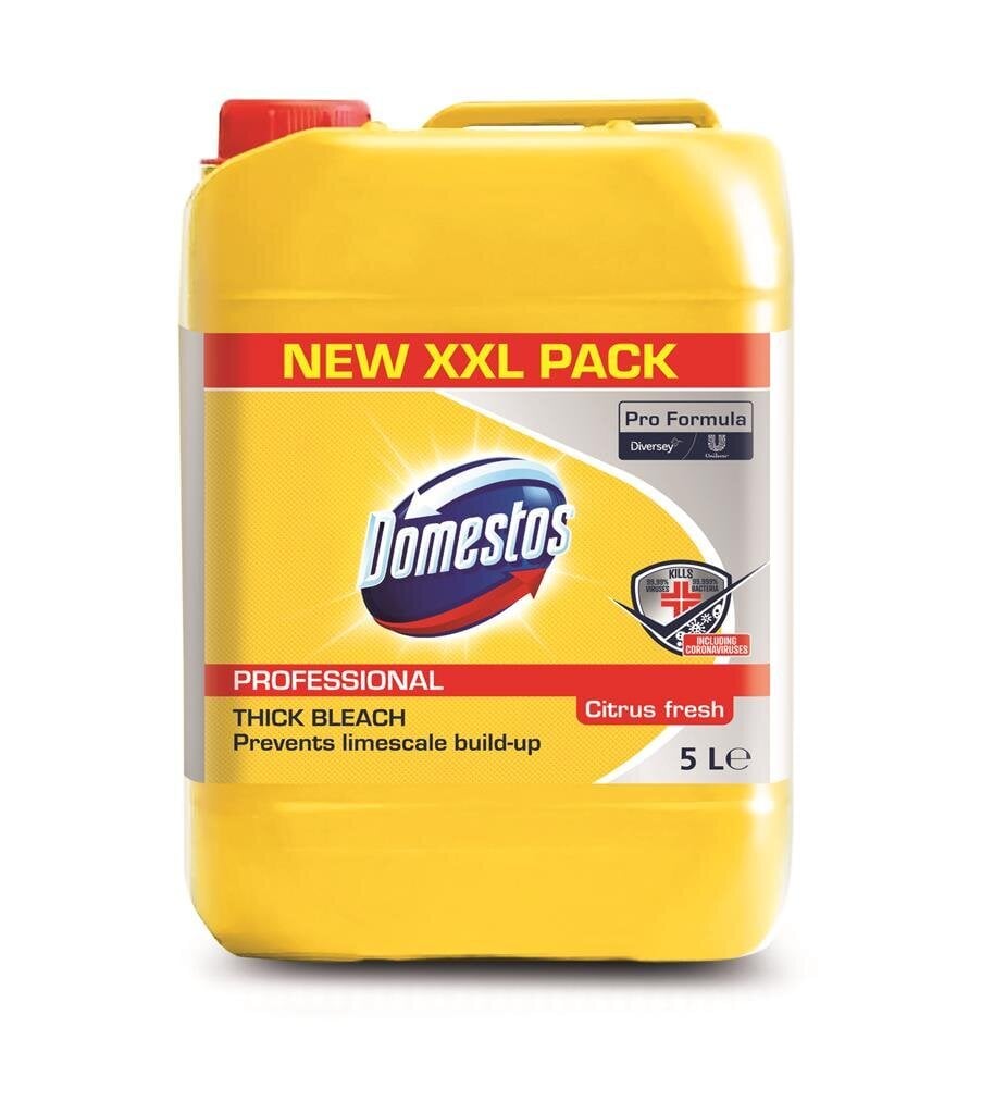 DOMESTOS PROFESSIONAL Citrus Fresh Toilet gel XXL 5L kaina ir informacija | Valikliai | pigu.lt