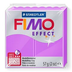 Modelinas Fimo Effect 56g., violetinis kaina ir informacija | Papuošalų gamybai, vėrimui | pigu.lt